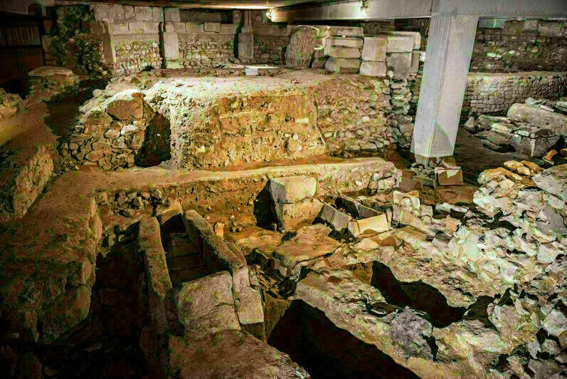 La crypte Saint-Martial