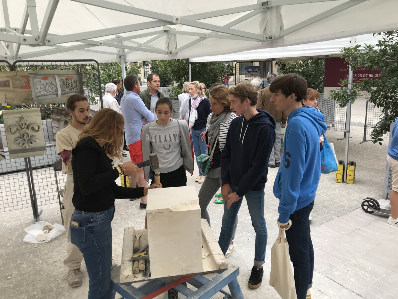 Atelier taille de pierre