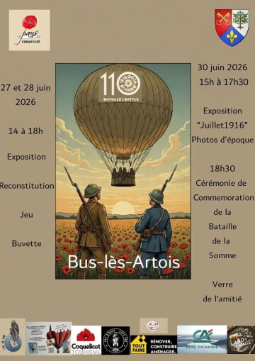 110ème anniversaire de la Bataille de la Somme