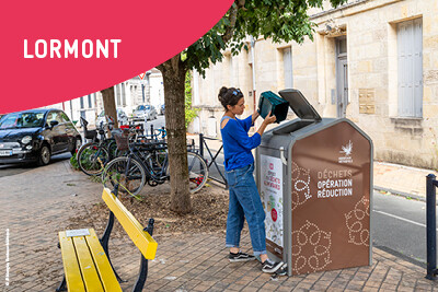 Permanence borne à déchets alimentaires