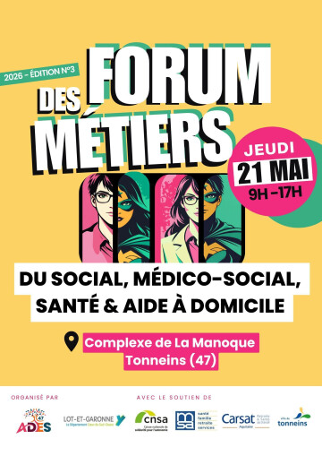 FORUM DES METIERS 2026 | social, médico-social, santé et aide à domicile