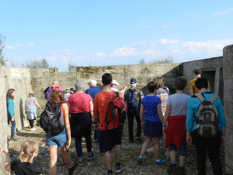 Randonnée historique W3-Quartier Général Allemand à Saint Rimay