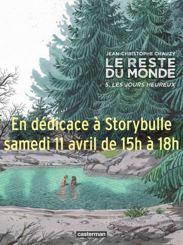 Jean-Christophe Chauzy dédicace "Le Reste du Monde t.5"