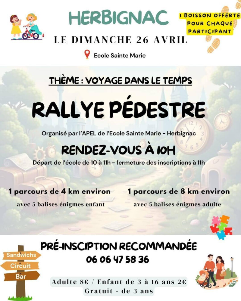 Rallye Pédestre : Voyage dans le temps