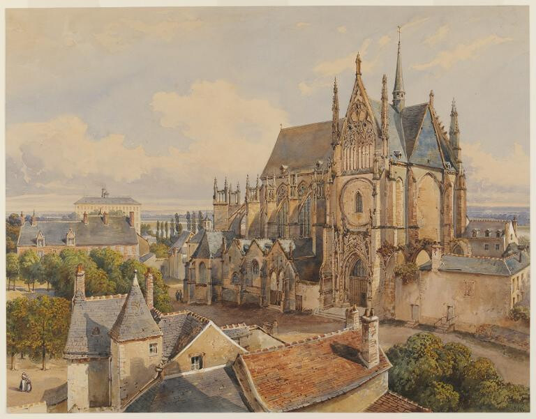 La Collégiale Saint-Aignan et sa crypte