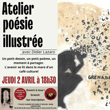 Atelier « Poésie illustrée »  avec Didier Lazaro