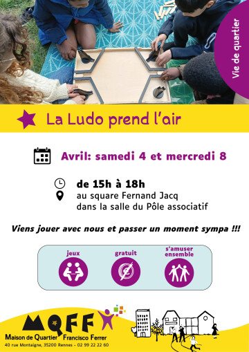 La ludo prend l'air
