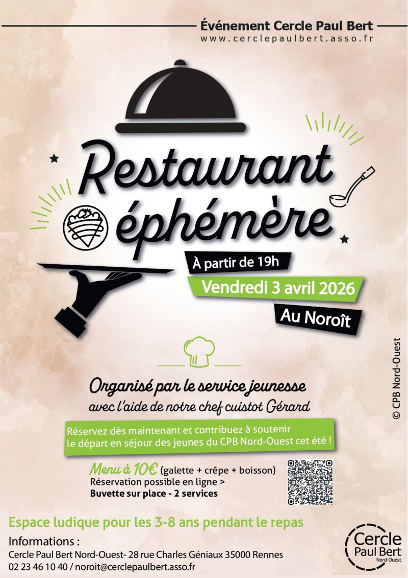 Restaurant éphémère
