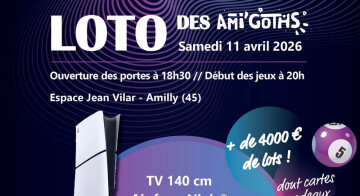 Loto des AMI'GOTHS à l'Espace Jean Vilar