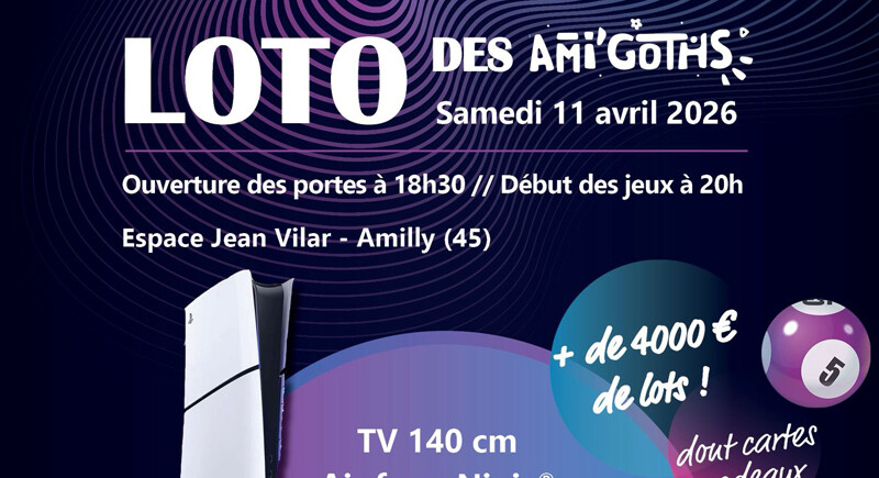 Loto des AMI'GOTHS à l'Espace Jean Vilar
