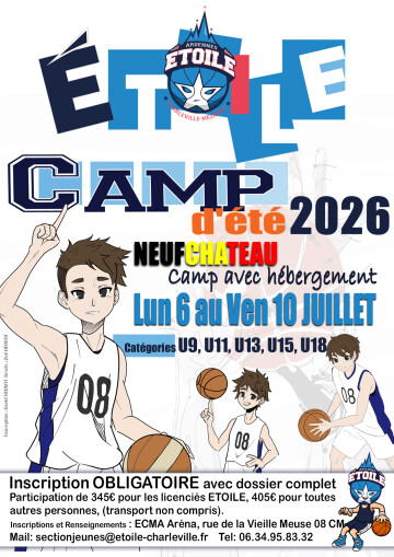 Camp d'été Basket - L'Etoile