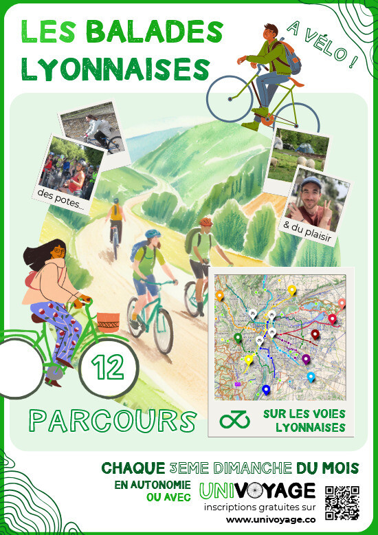 Balade Lyonnaise - Grand tour de Lyon à vélo