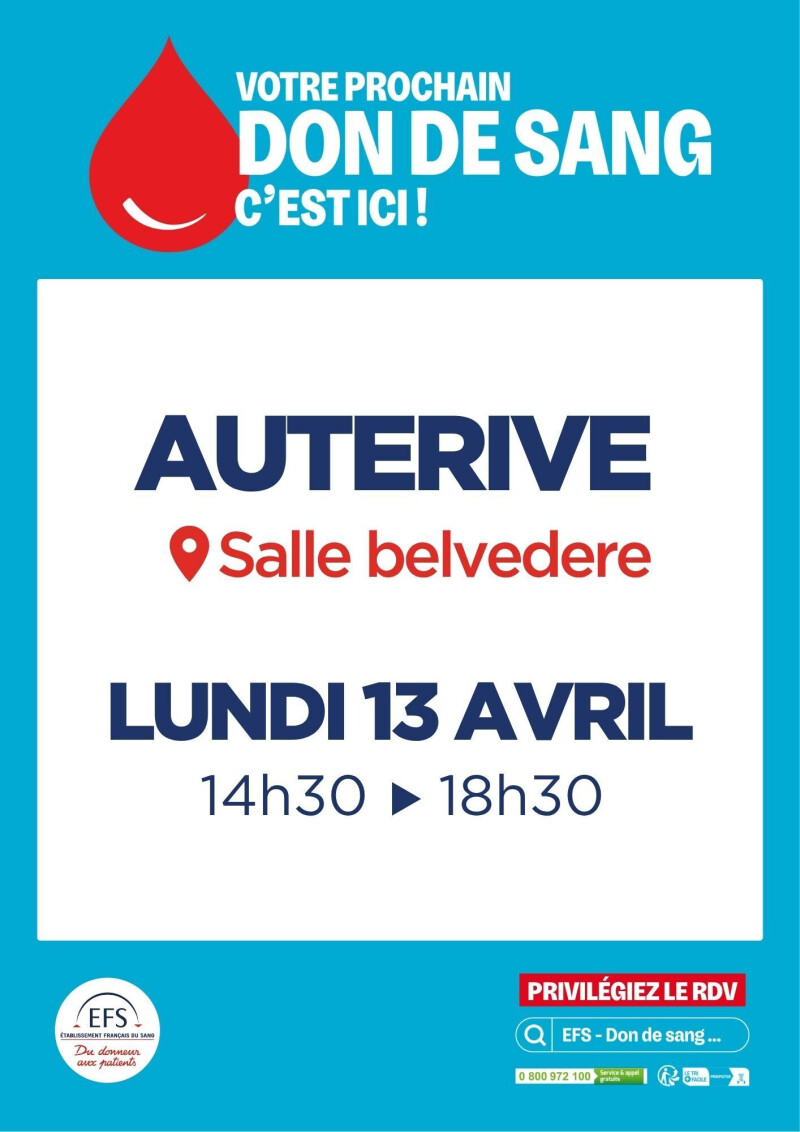 EFS : Don du Sang