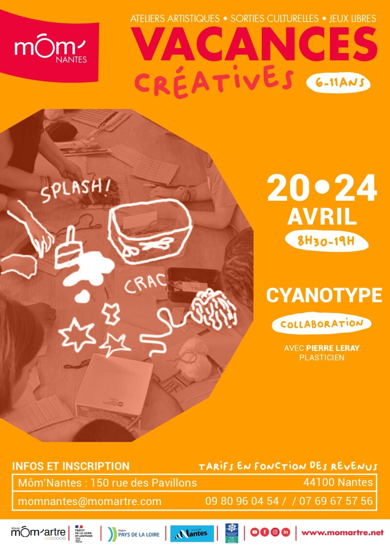 Stage de printemps à Môm'Nantes : "Capturer le temps"