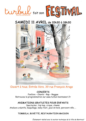 Turbul fait son festival le samedi 11 avril dans la rue Arago