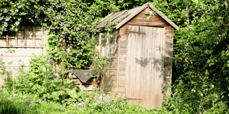 Chantier participatif : abri de jardin