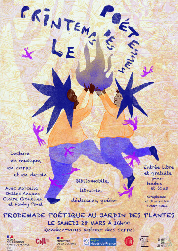 Promenade poétique au jardin des plantes