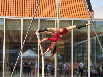 Stage de corde et tissu par la compagnie Nuvole