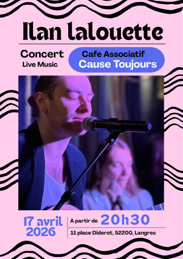 Concert d’Ilan Lalouette à Langres
