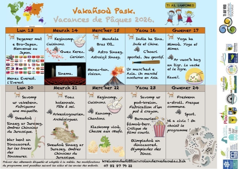 Centre de loisirs en breton