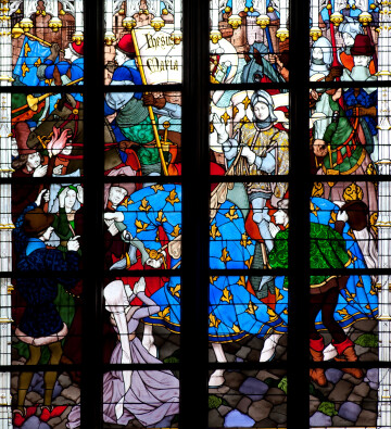 Jeanne de passage à Orléans
