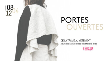 De la trame au vêtement- Immersion au sein d’un atelier de création