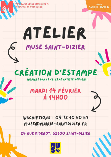 Atelier création d'estampes