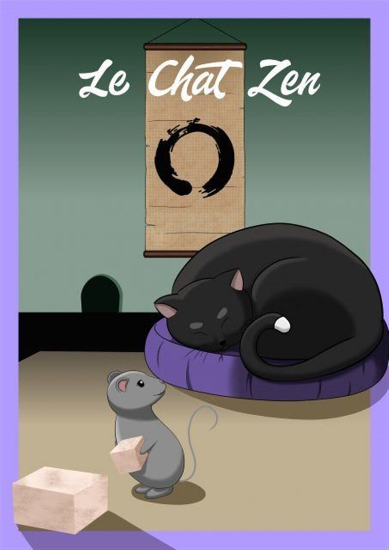 Le chat zen