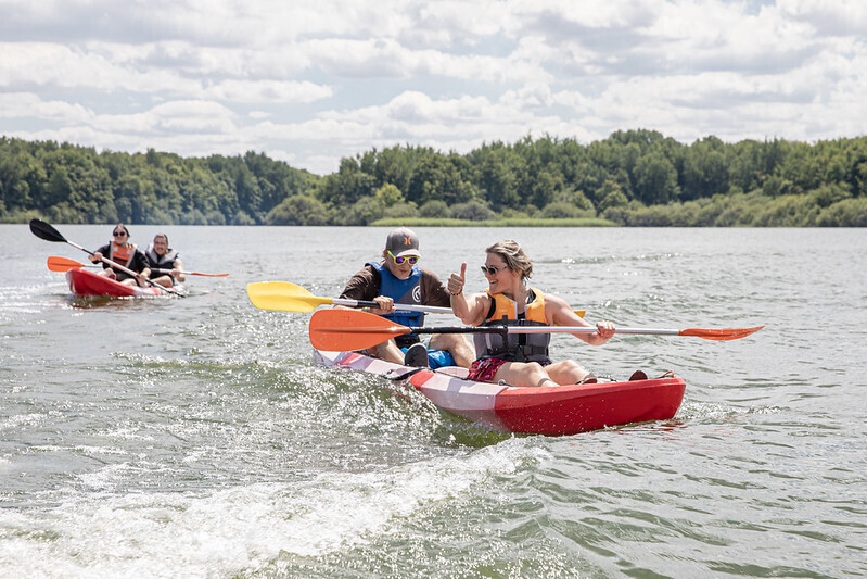 Escapades : Sortie en kayak au Lac du Der