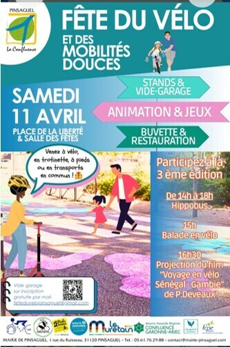 Fête du Vélo et des Mobilités Douces de Pinsaguel
