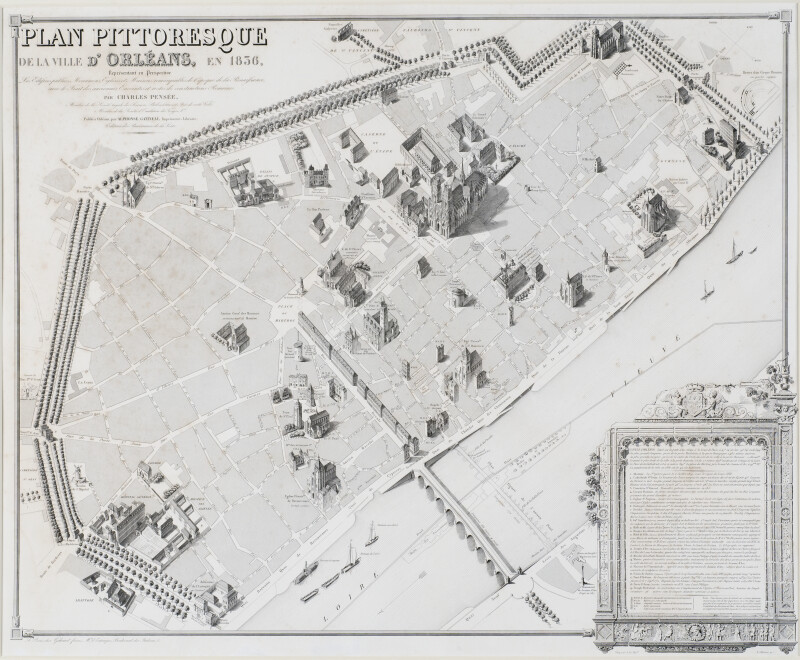 Visites privilèges : cartes et plans d'Orléans