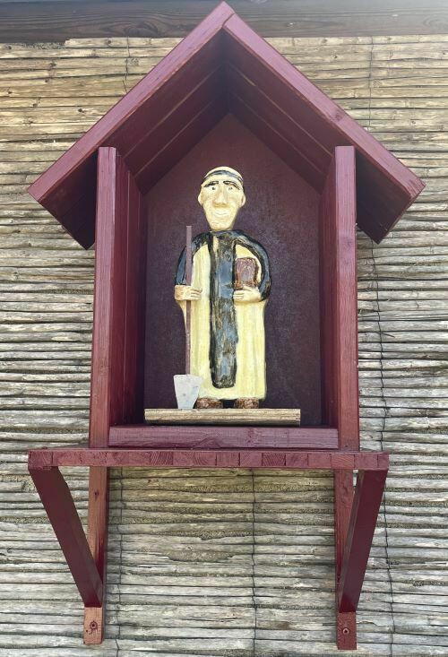 Saint Fiacre et le regard du jardinier