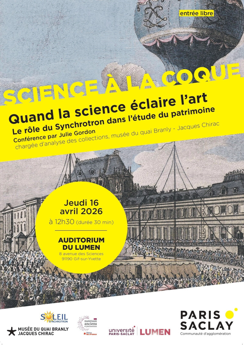 Science à la coque : "Quand la science éclaire l’art : le rôle du synchrotron dans l’étude du patrimoine"