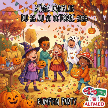 Stage d'anglais PLAY & SAY (6-11 ans) - Pumpkin Party