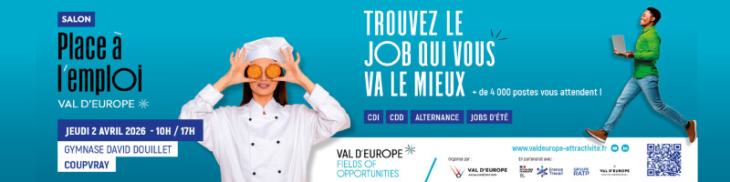 Le rendez-vous incontournable du recrutement au Val d'Europe