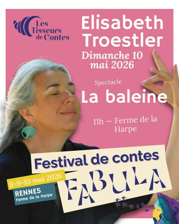 Spectacle enfant La baleine (10 mai 2026) – Élisabeth Troestler - Festival Fabula