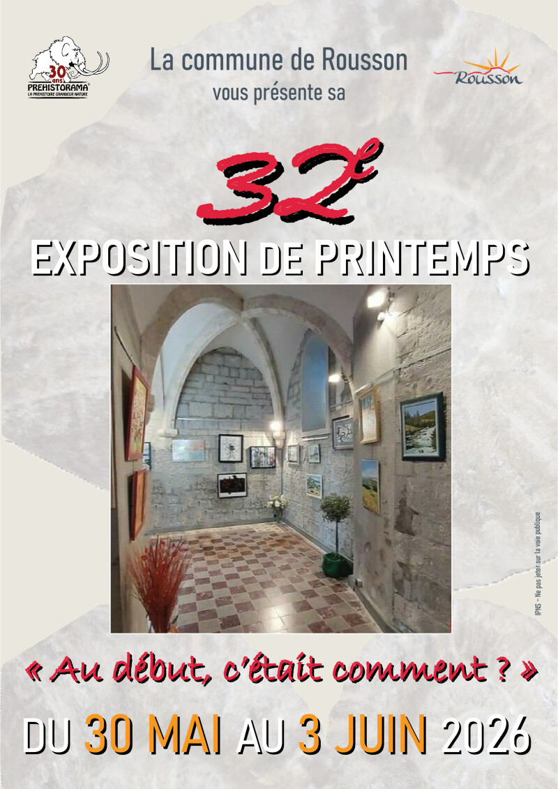 32e Exposition de Printemps à Rousson