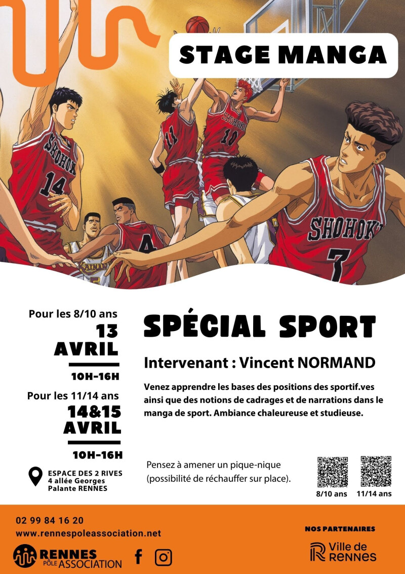 Stage MANGA - spécial sport