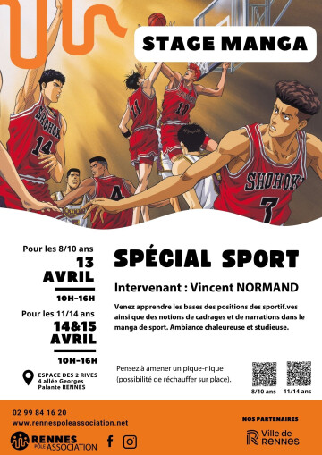 Stage MANGA - spécial sport