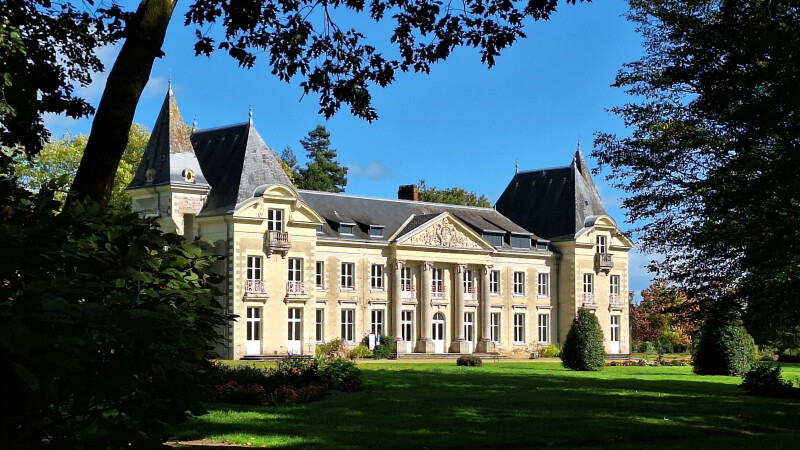 Visite du parc botanique et historique du château de la Droitière