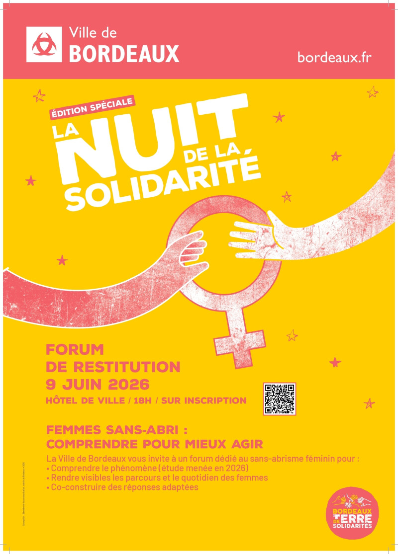 Nuit de la Solidarité 2026 : rendre visibles les femmes sans abri