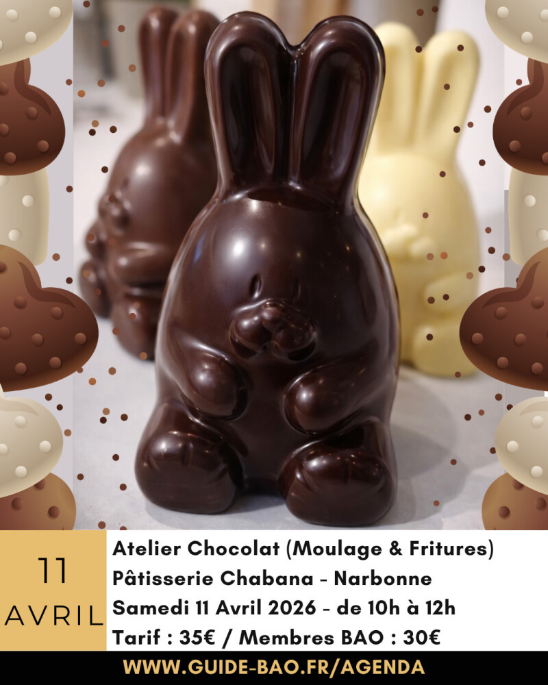 Atelier moulage de Pâques - Chabana Narbonne