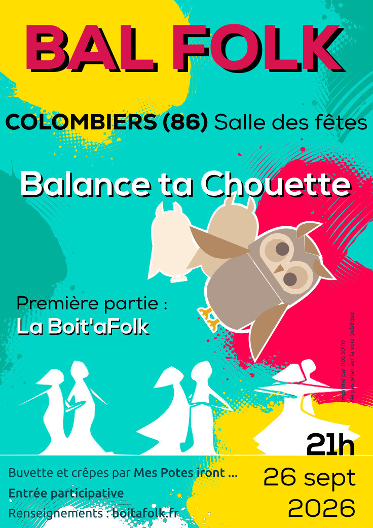 Bal folk avec le groupe "Balance ta Chouette"