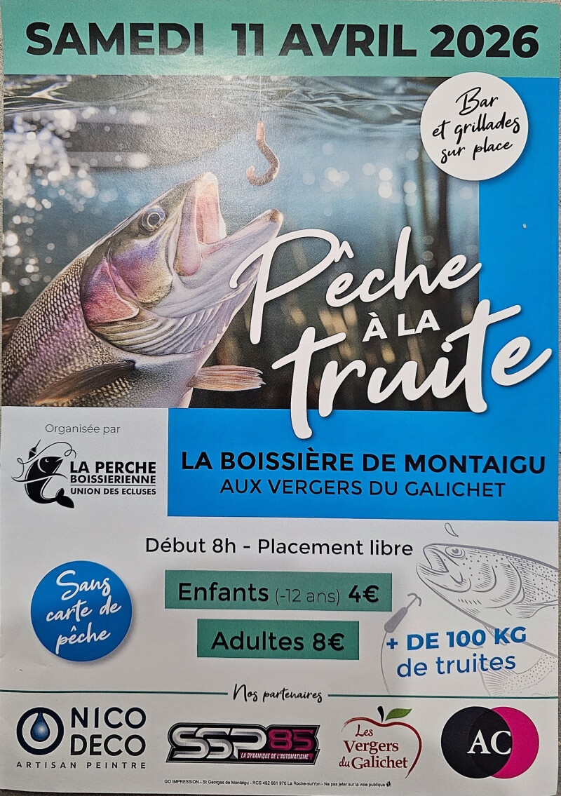 Pêche à la truite 2026