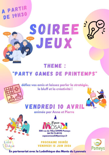 Soirée jeux