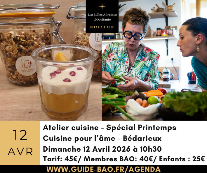 Atelier cuisine à Bédarieux