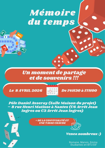 Partager un jeu sur "nos mémoires et nos souvenirs"