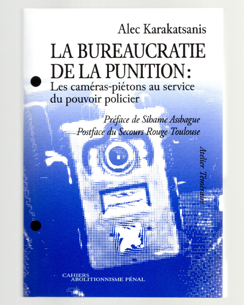 Café-littéraire autour du livre "La bureaucratie de la punition : Les caméras-piétons au service du pouvoir policier" d'Alec Karakatsanis