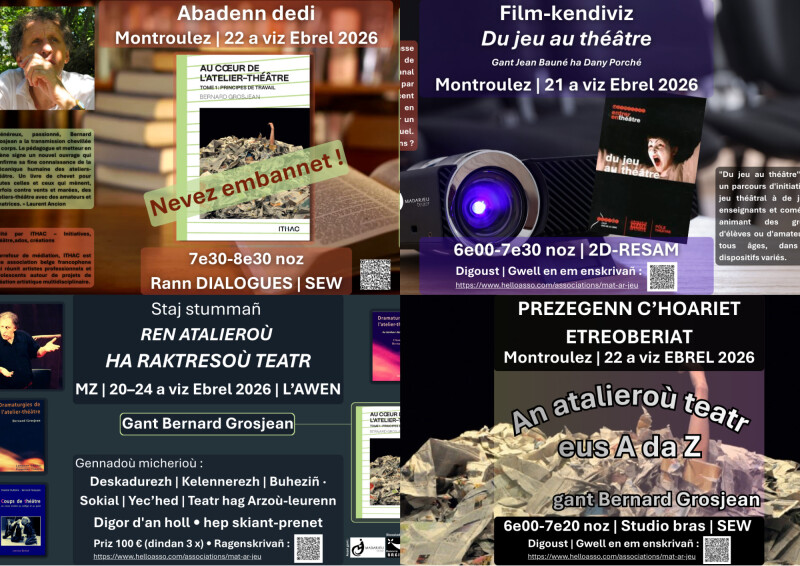 Événement autour du théâtre à Morlaix