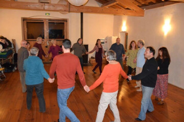 Bal de danses collectives folk au Regain de la Mure, Silhac